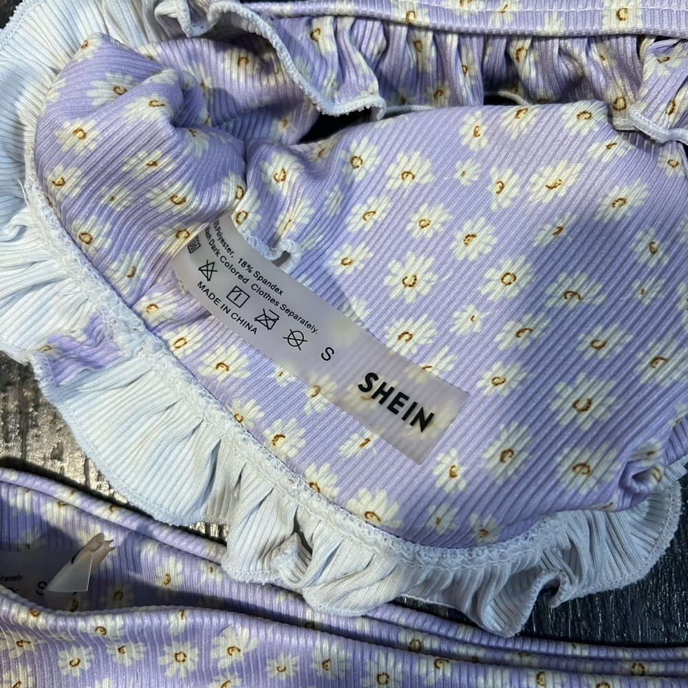 Purple Floral Bikini Set - Picture 5 of 5